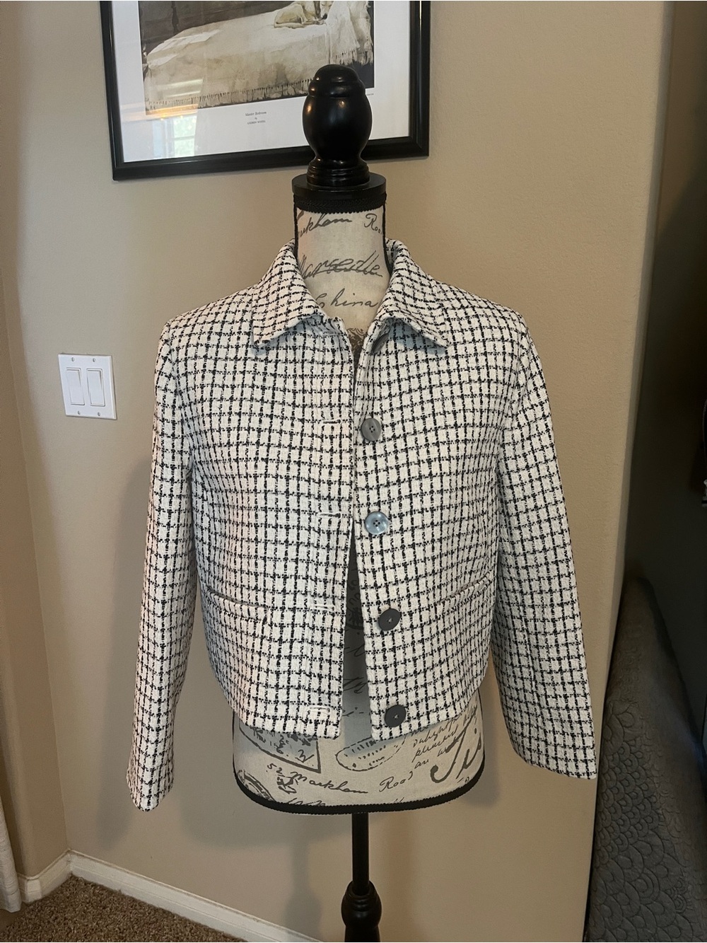 NWT J Crew Cropped Blazer Size 6P